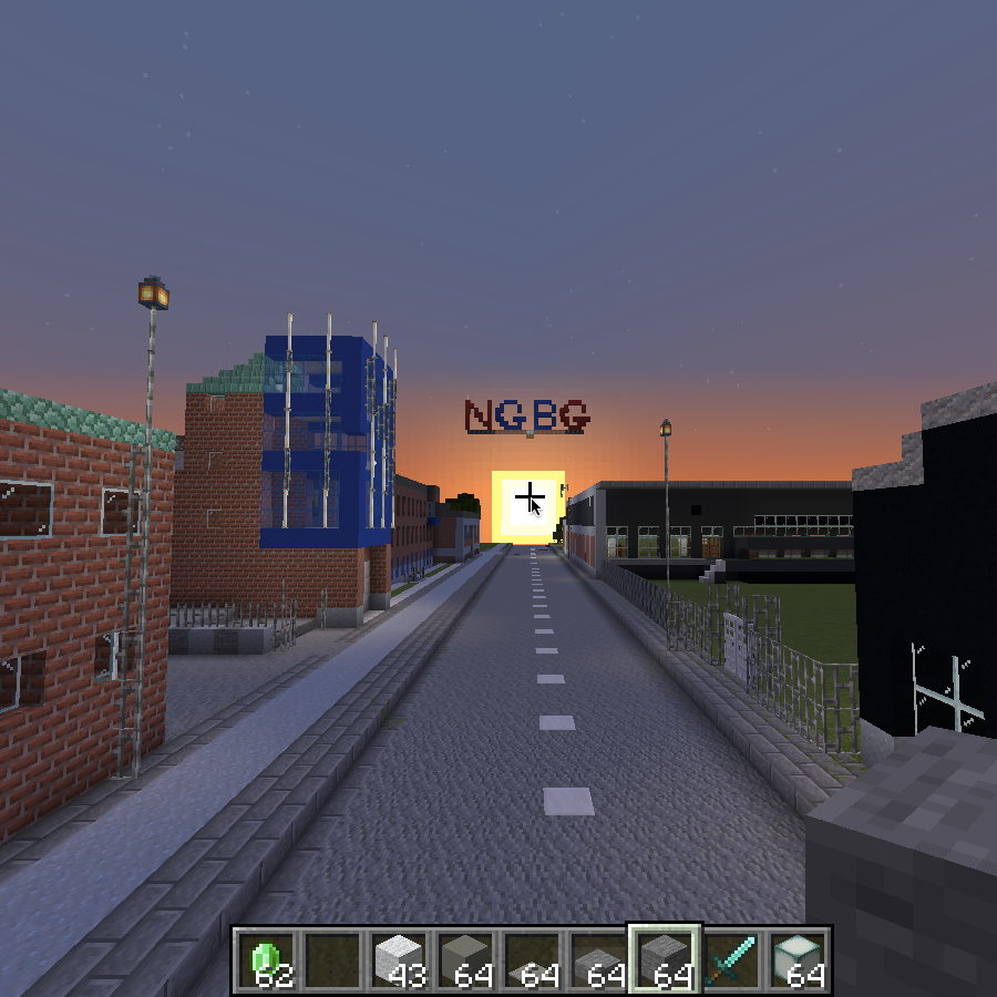 The sun sets on NGBGs minecraft server